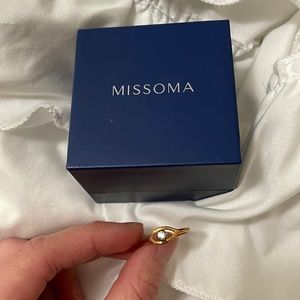 Missoma evil eye ring